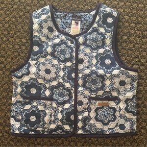 Sergent Major Kids Quilt Patchwork Patterned Vest 110 cm/kids size small